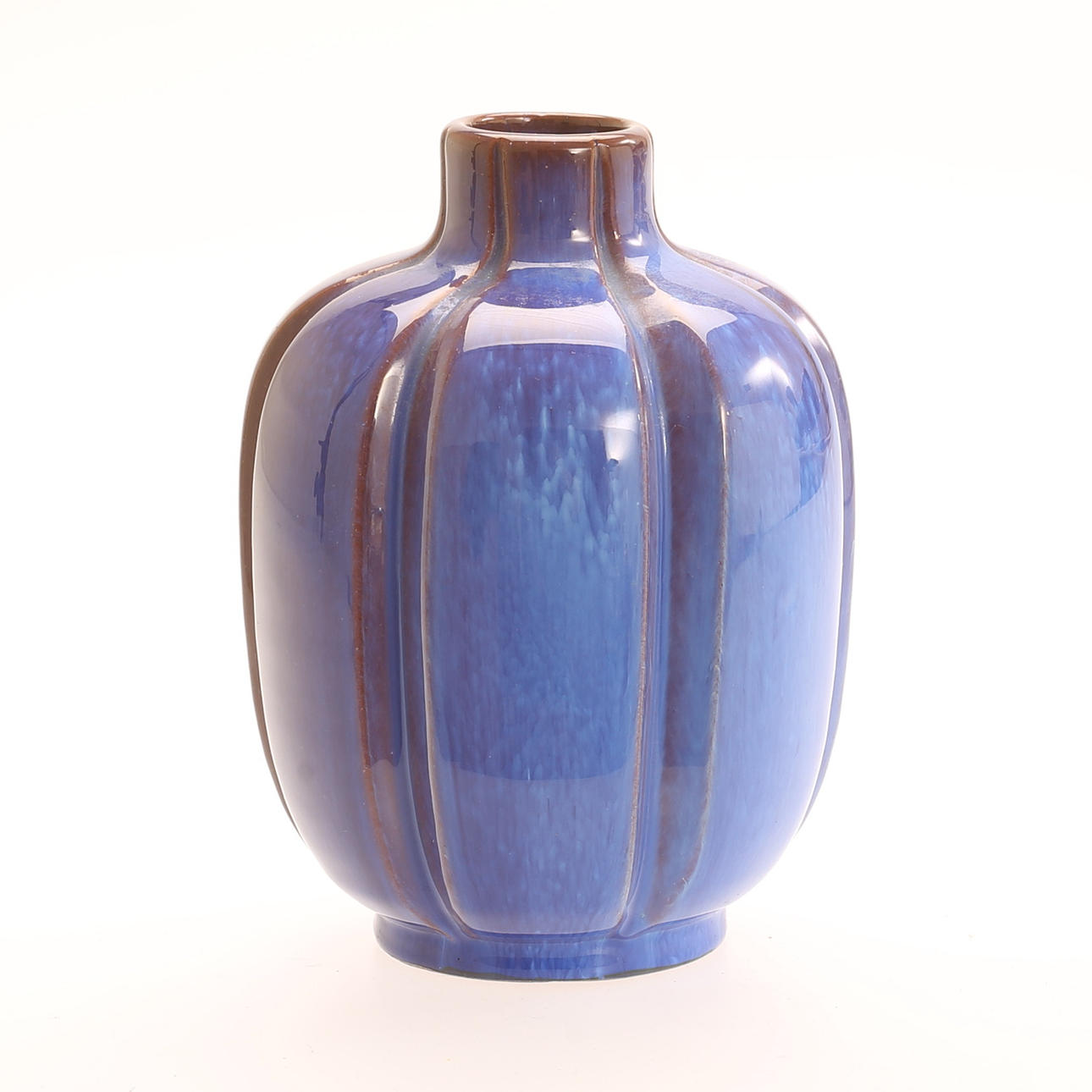 VICKE LINDSTRAND. Vase, Steingut, Ekeby.