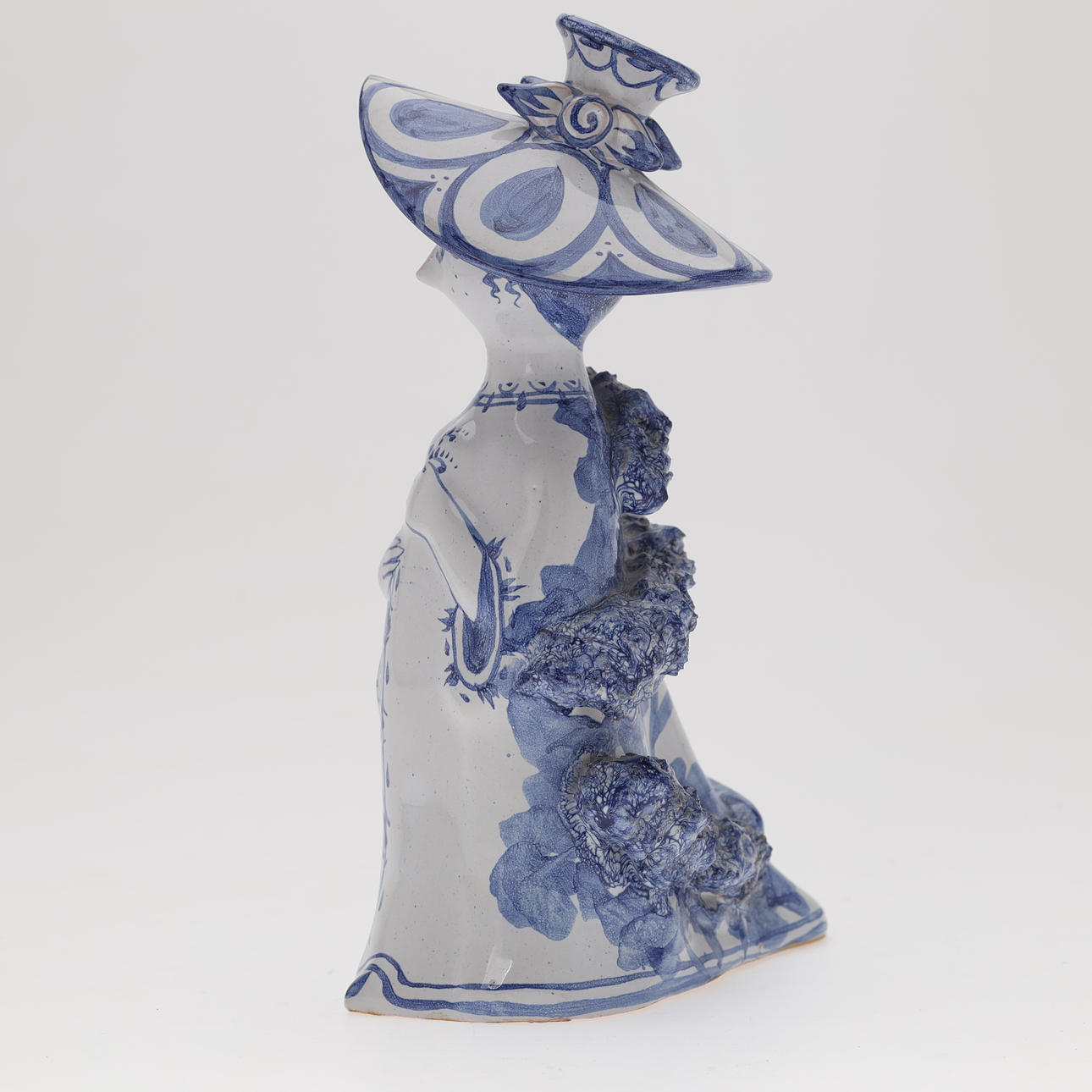 BJØRN WIINBLAD (1919-2006). Glazed earthenware figurine, “Tante