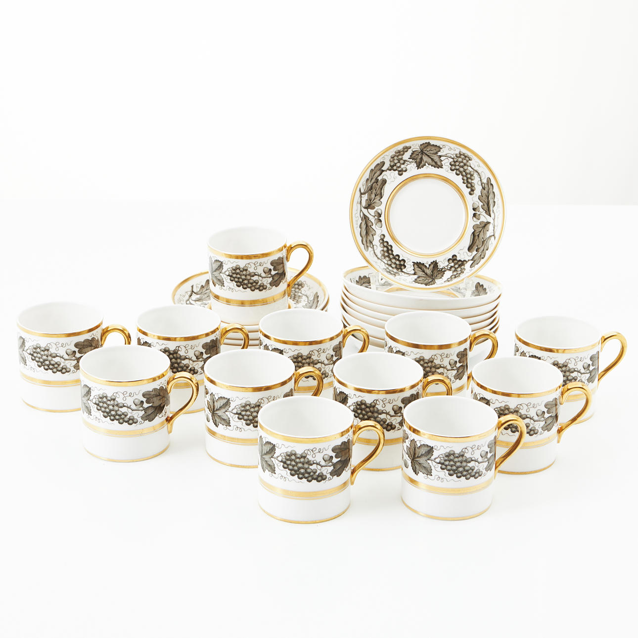 COFFEE CUPS, 12pcs, “Kent”, Spode.