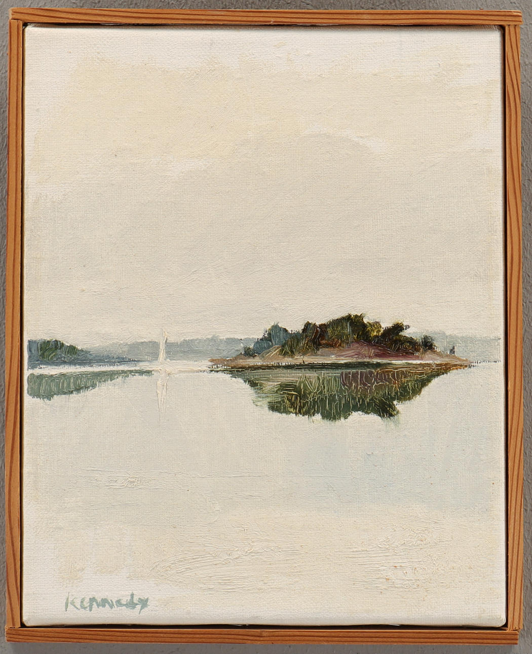 PETER KENNEDY oil on canvas, signed.