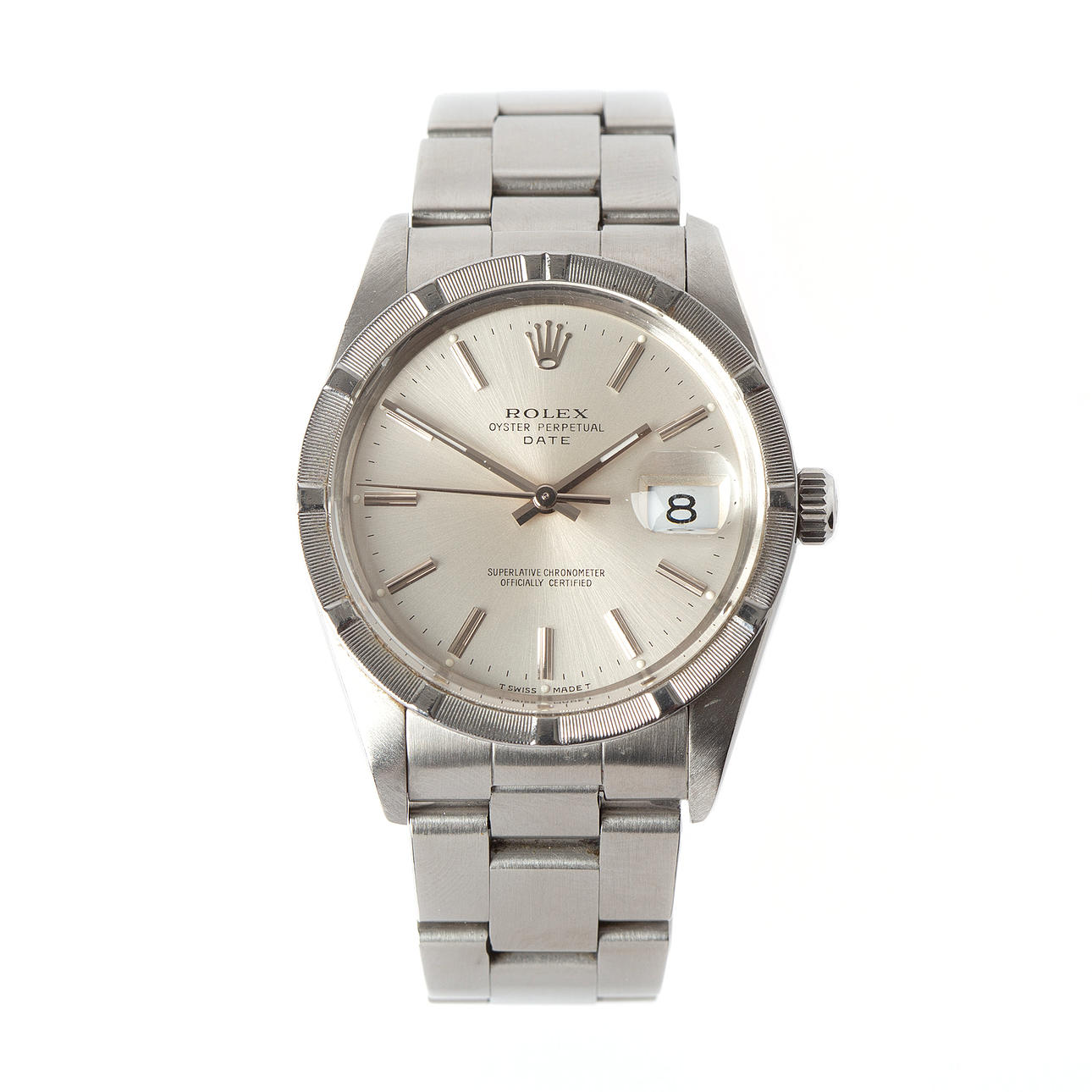 ROLEX, armbandsur, Date, stål, 1980-tal.