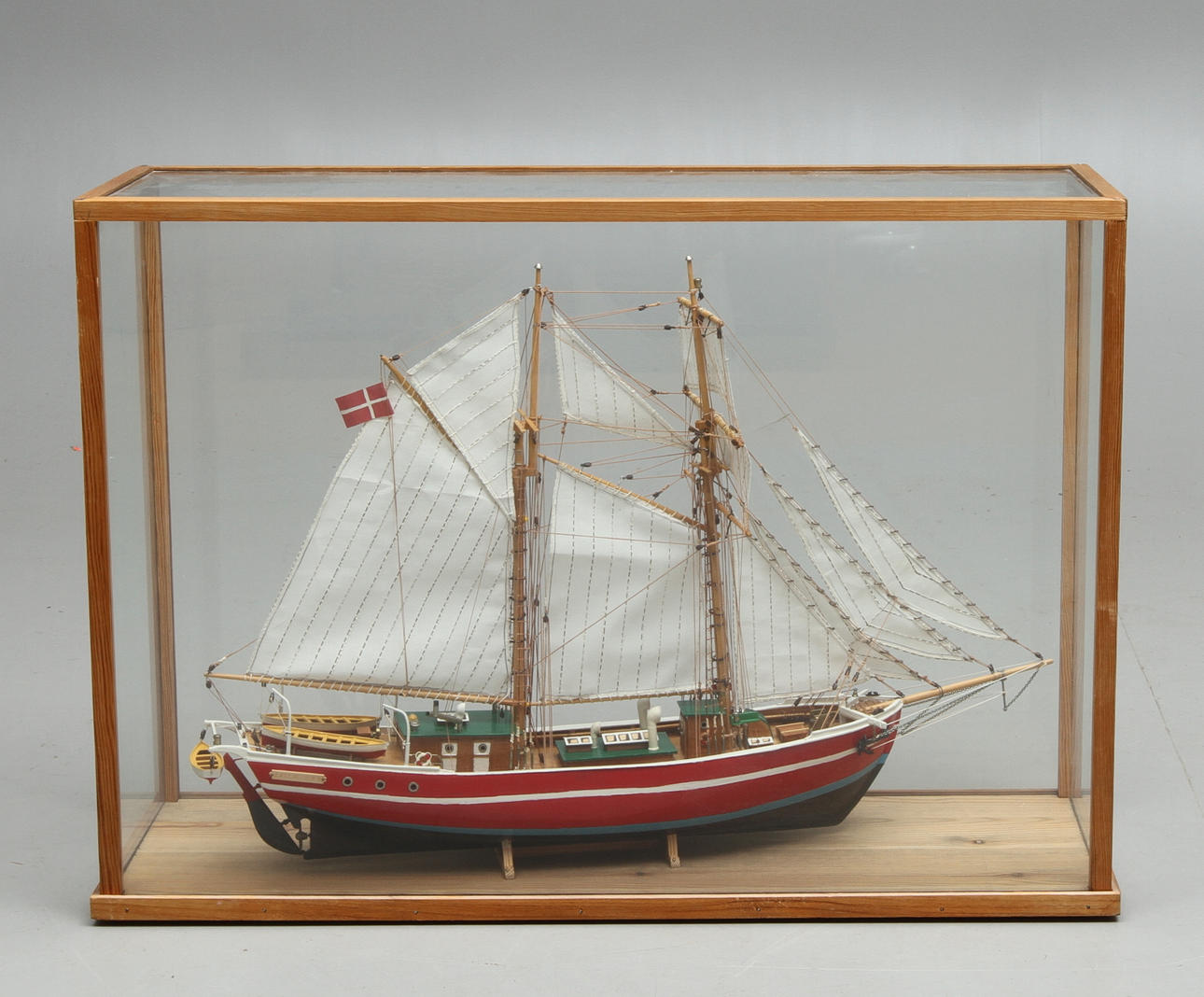 SKEPPSMODELL, "Lilla Dan", Danmark, 1900-tal.