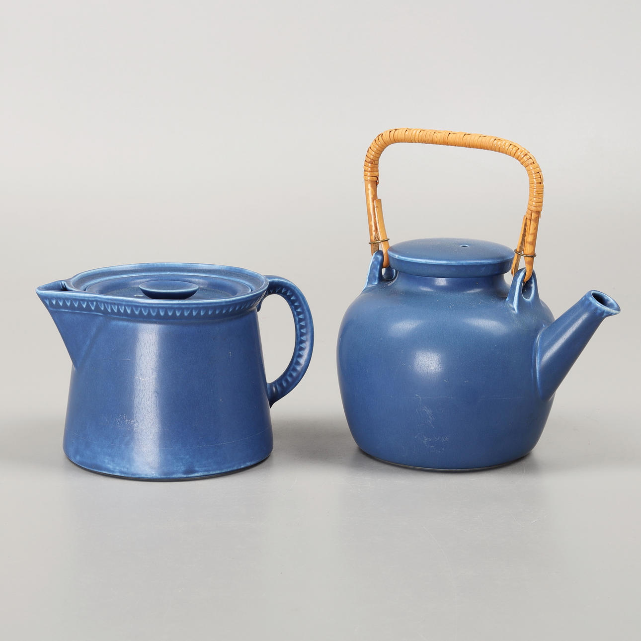 EUGEN TROST. Two ceramic jugs, “Astra”, Upsala-Ekeby, 1960s.