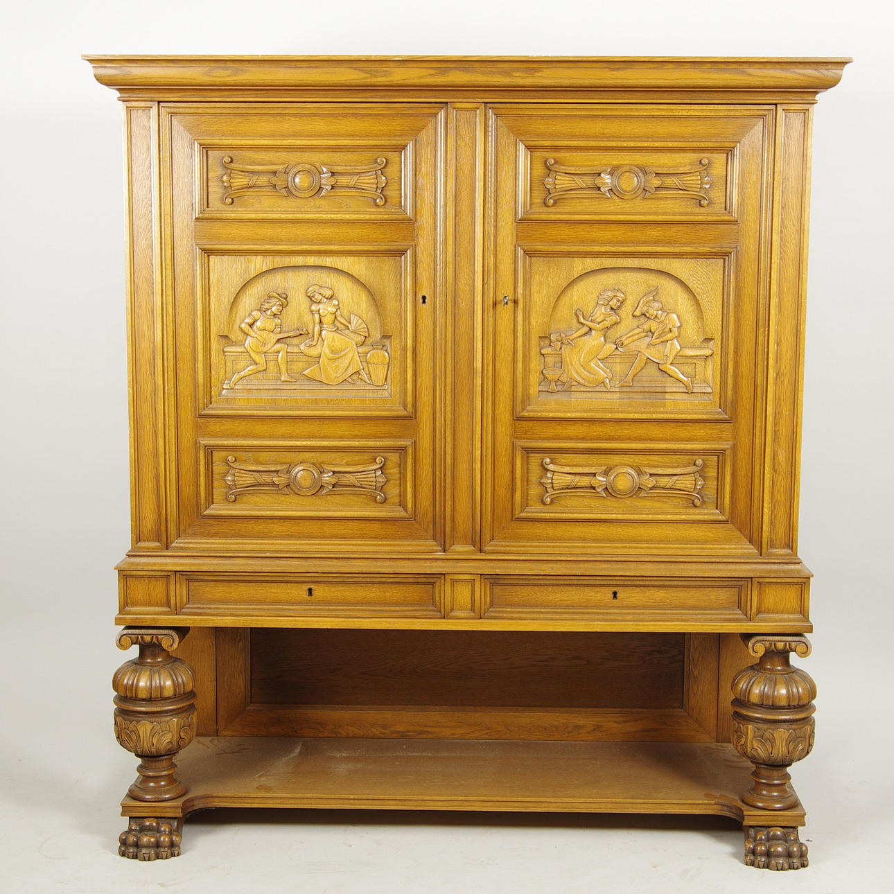 MATSALSSKÅP, ek, 1930/40-tal.