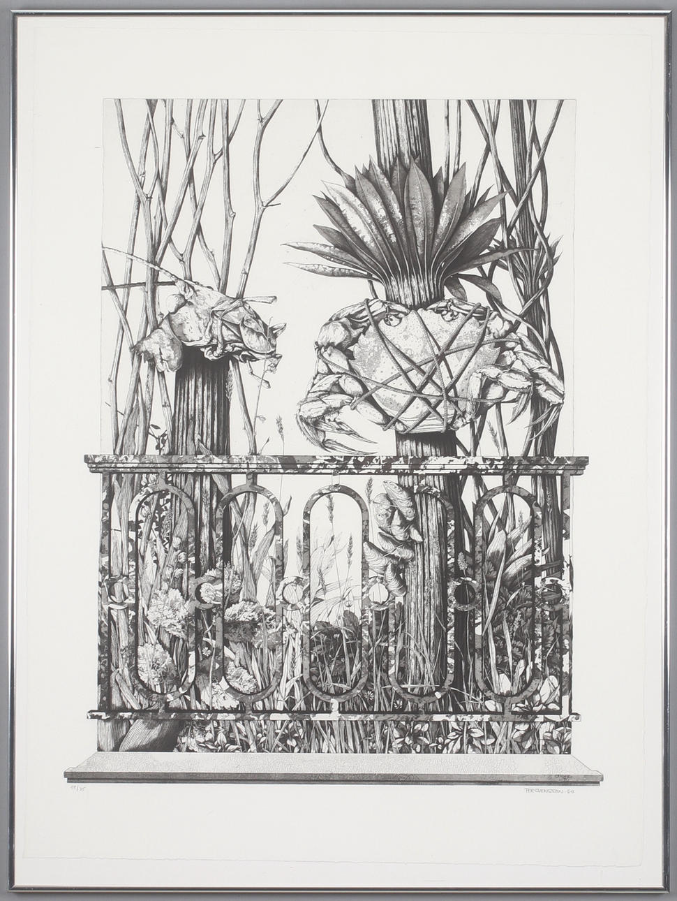 PER SVENSSON. Composition, etching, signed and numbered 52/75.