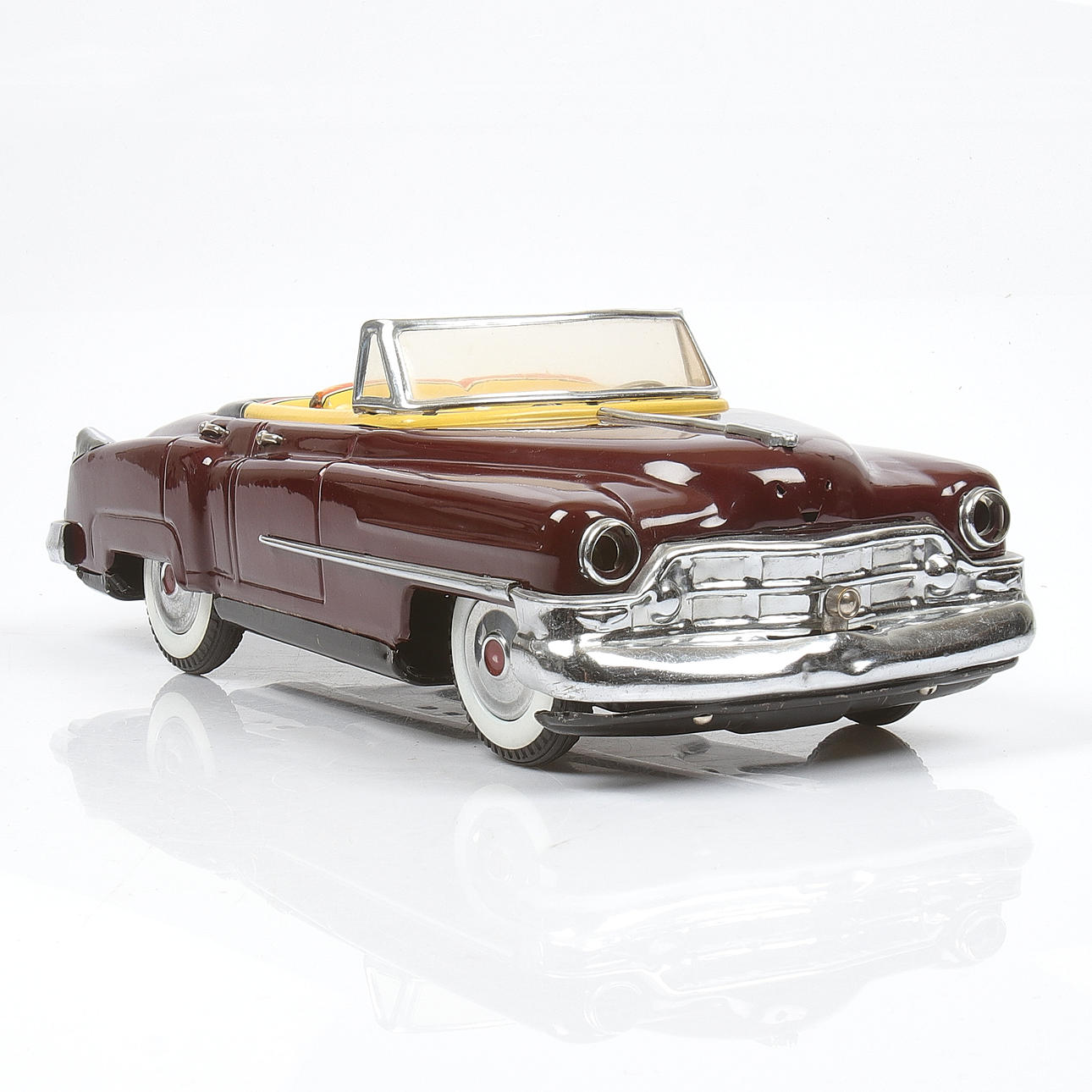 （Akiyoshi Nomura） NOMURA TOYS, Cadillac, sheet metal, battery operated, Japan, 1950s