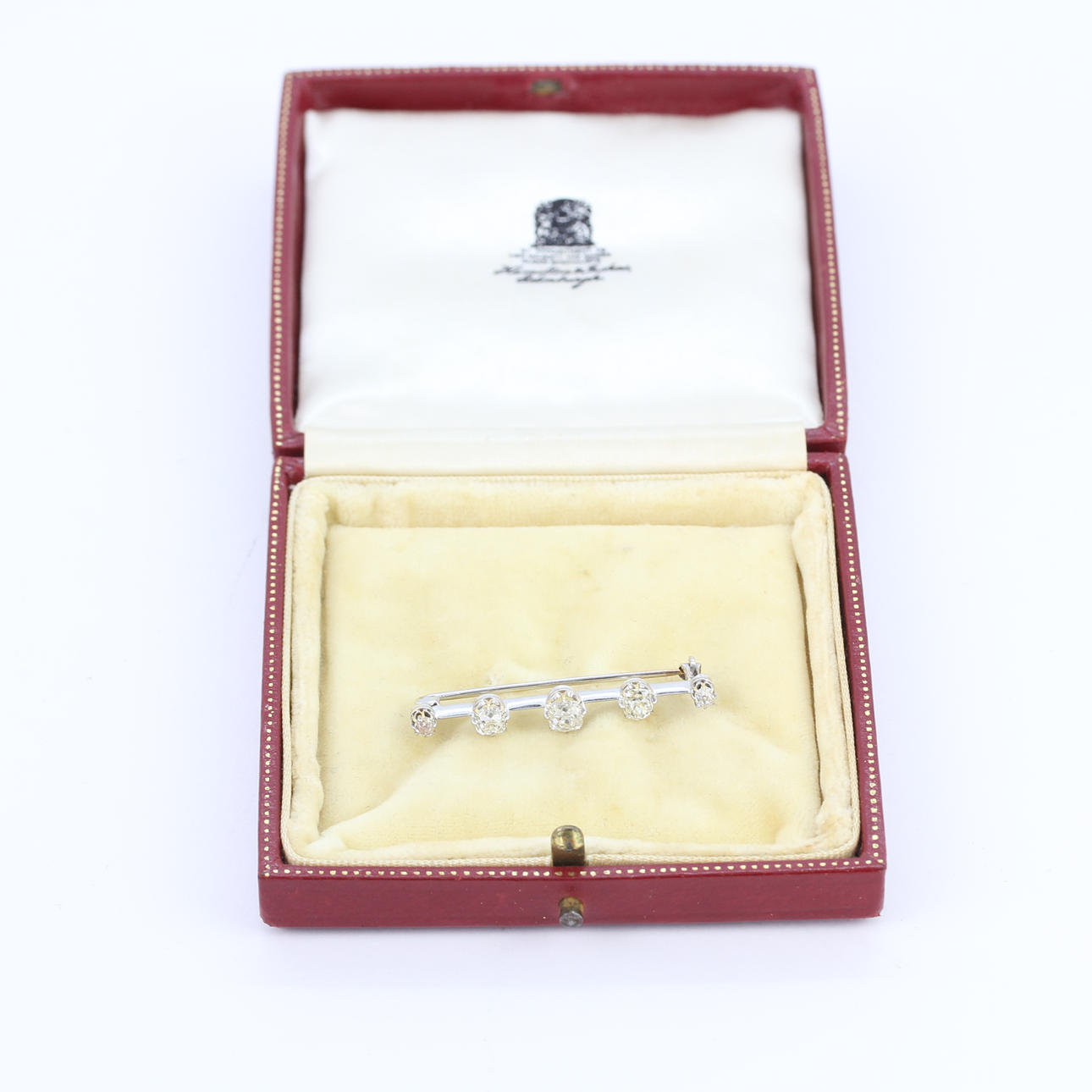 ANTIKE DIAMANT-BROSCHE.