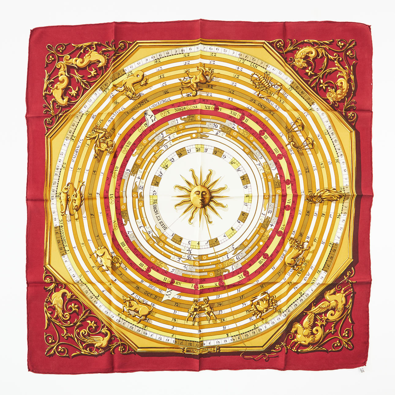HERMÈS, scarf, "Astrologie".