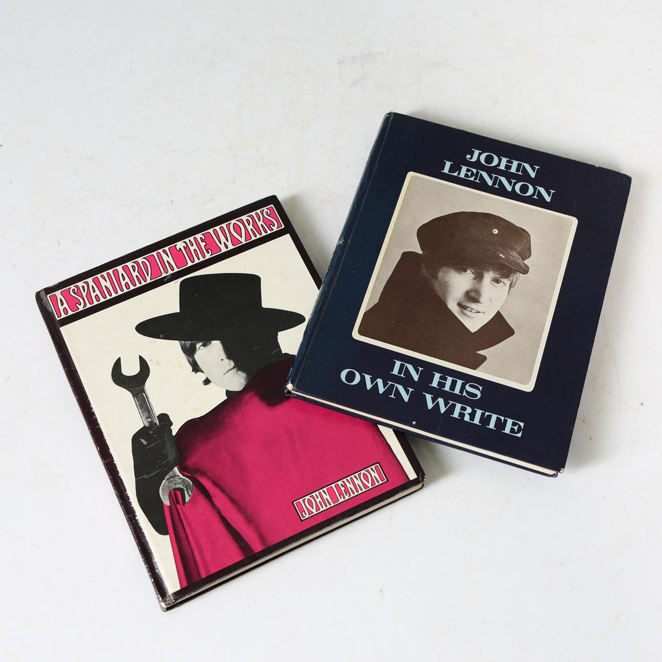 JOHN LENNON. IN HIS OWN WRITE 1ST EDITION AND A SPANIARD IN THE WORKS (2).