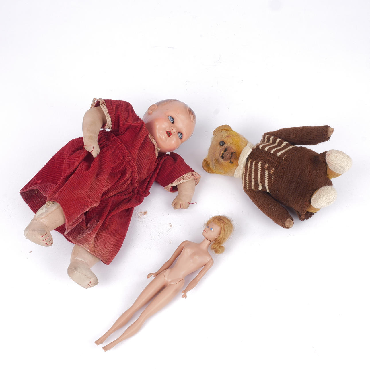 DOCKOR OCH NALLE, 3 st, bla Barbie.