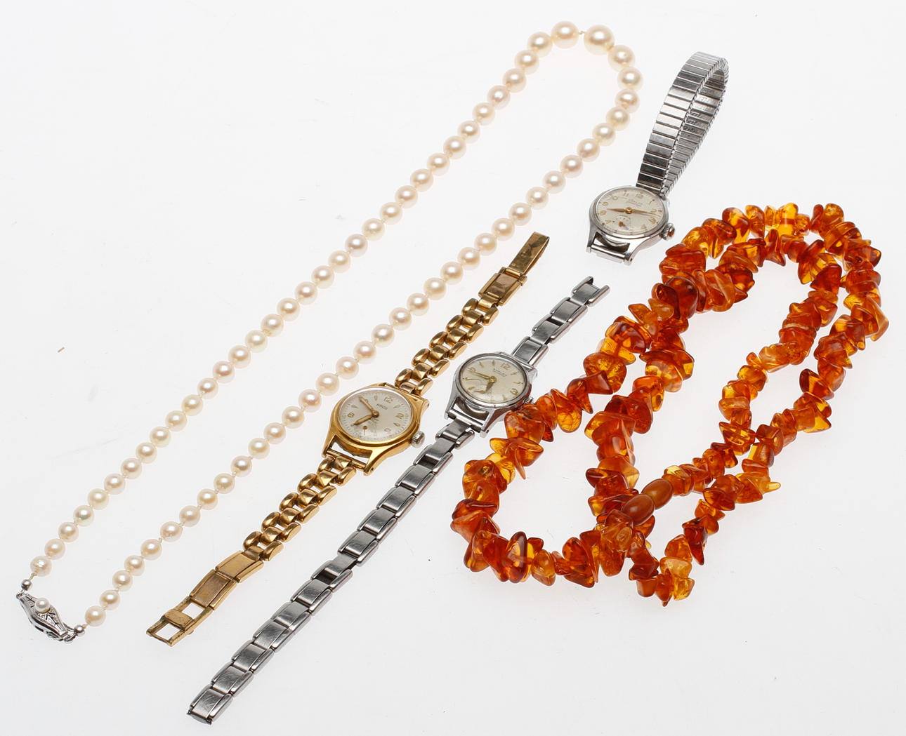 COLLIER och DAMARMBANDUR, 1900-tal.