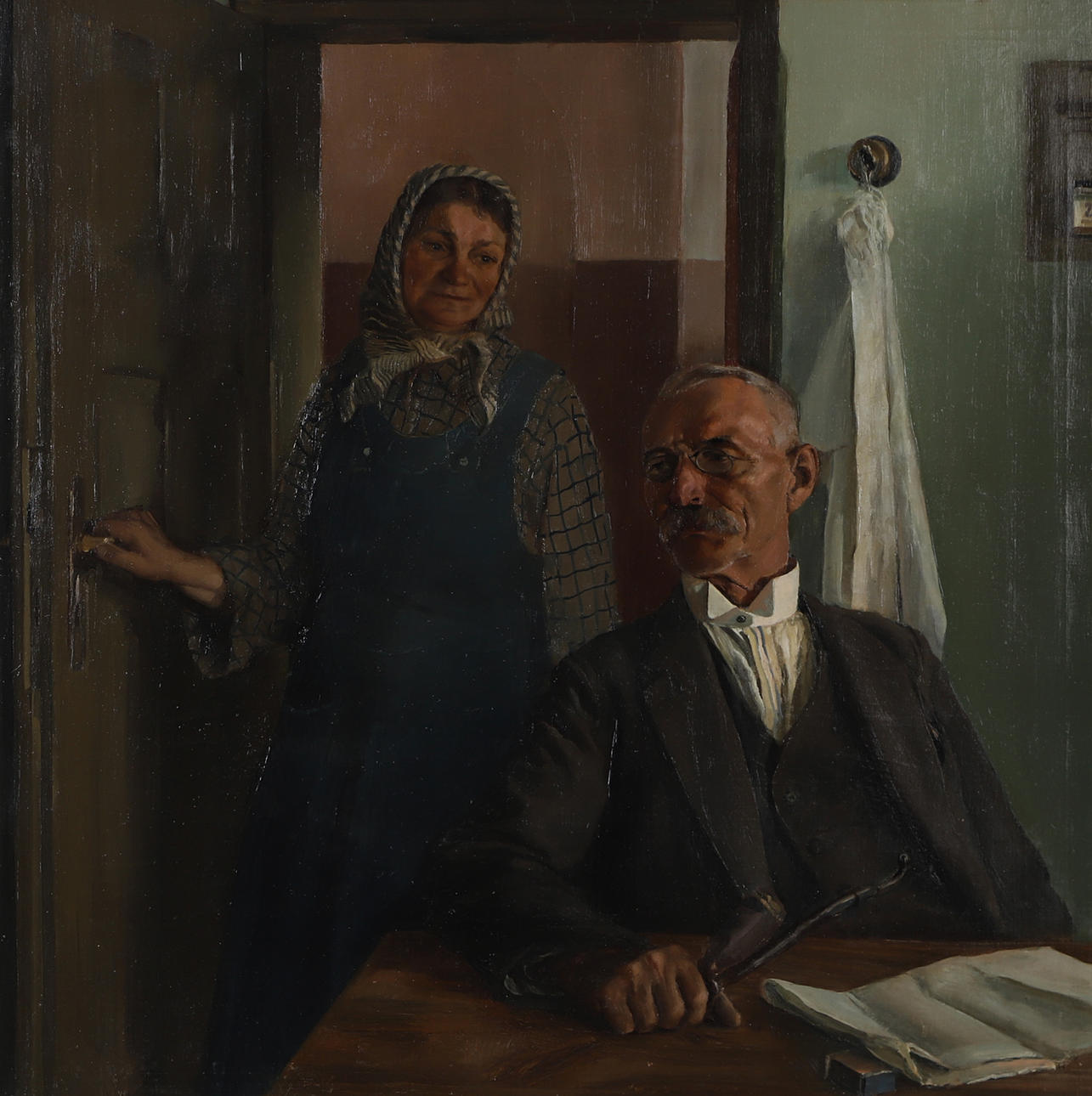 UNIDENTIFIED ARTIST. Oil on canvas, unsigned.