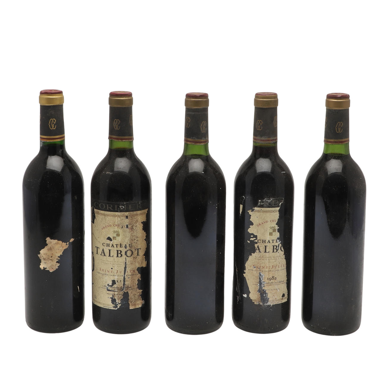 VIN - CHATEAU TALBOT SAINT JULIEN 1982 & ANDRA FLASKOR.