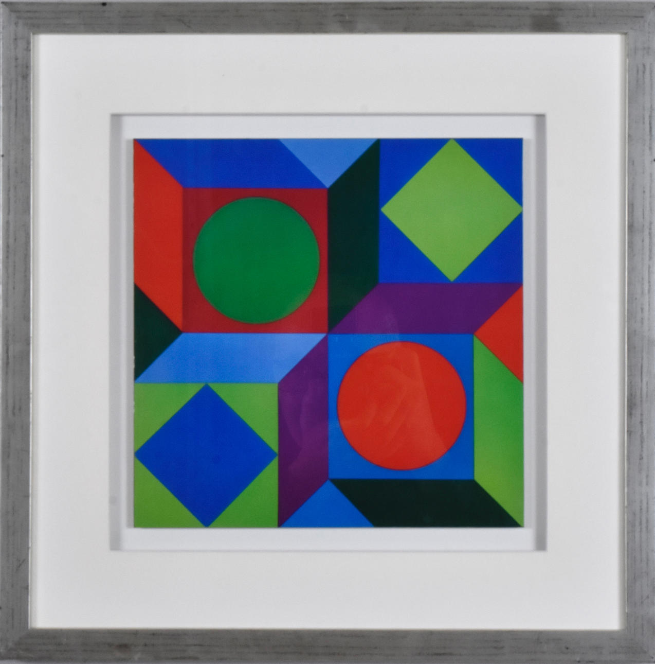 AFTER VICTOR VASARELY. Offset printing.