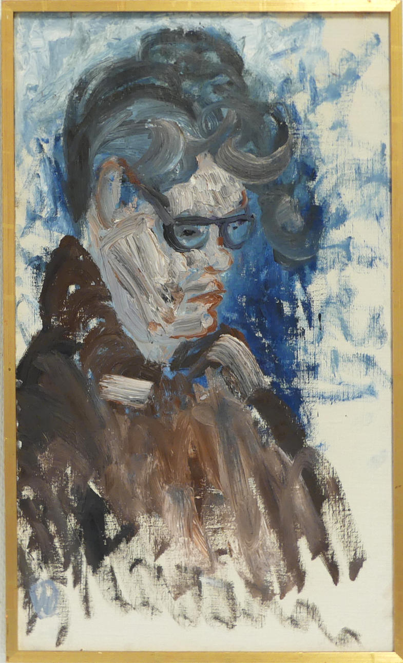 NILS OLSSON. olja på duk, osignerad.