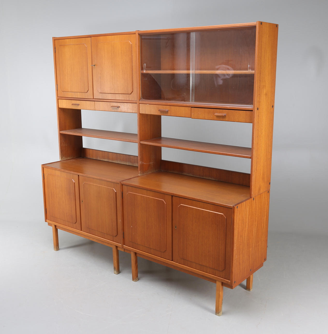 BOKHYLLA, teak, 1960/70-tal.
