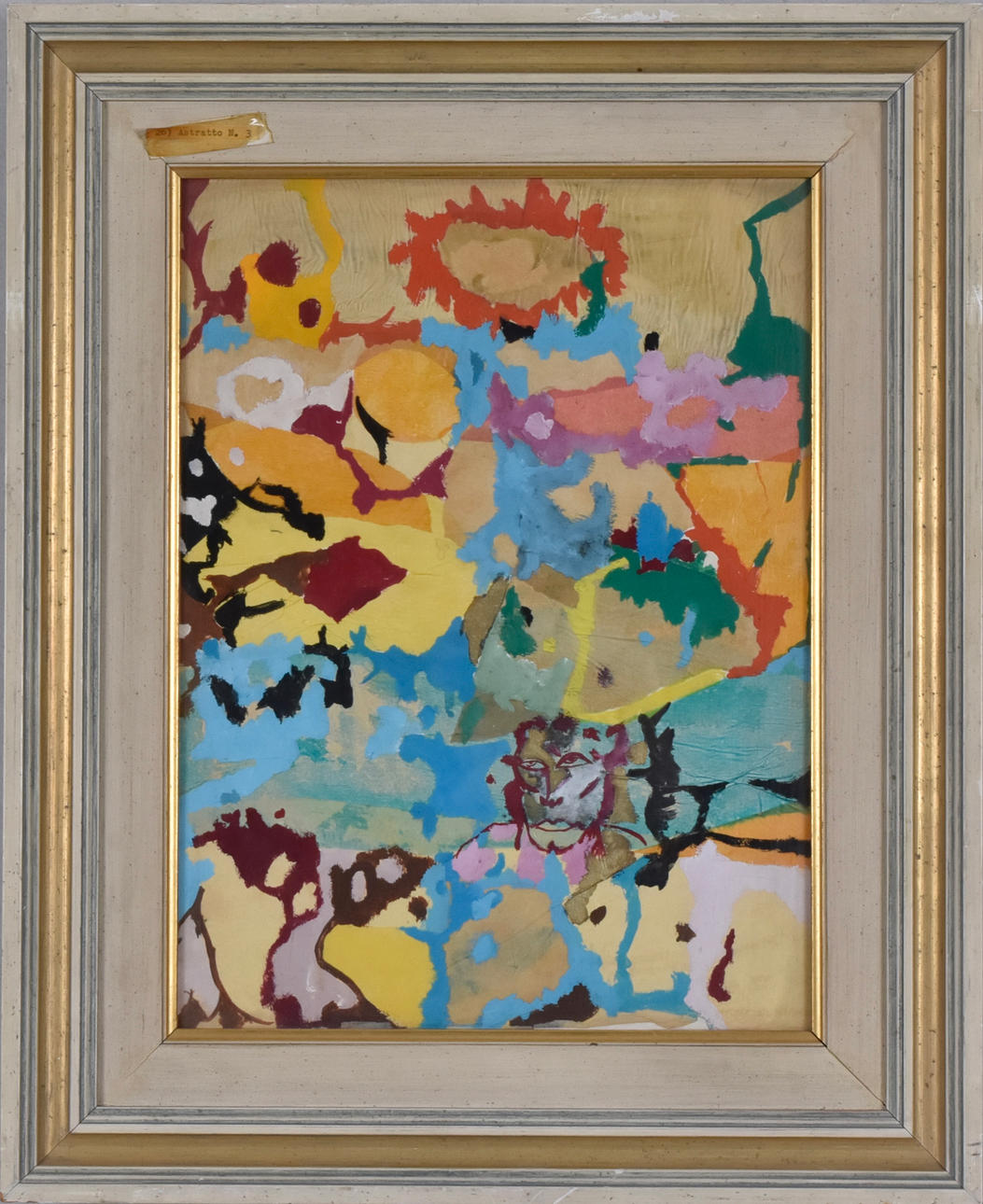 OIDENTIFIERAD KONSTNÄR. Tempera.