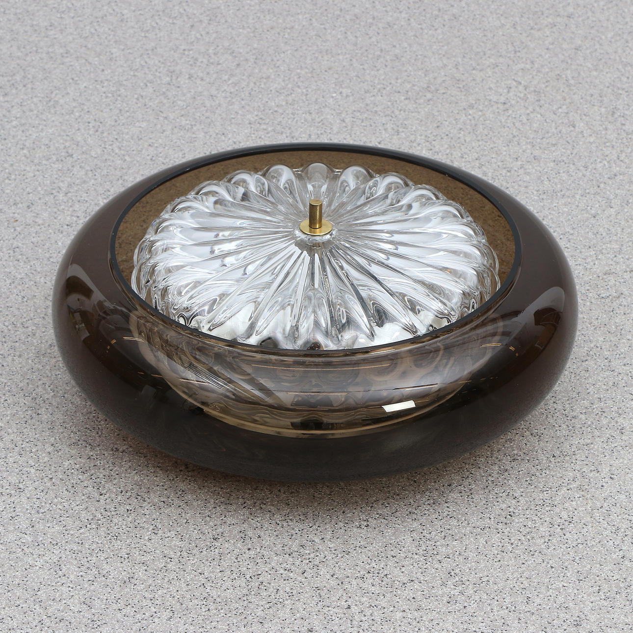 LOFT LOFT. Glas og messing. 1960'erne/70'erne.