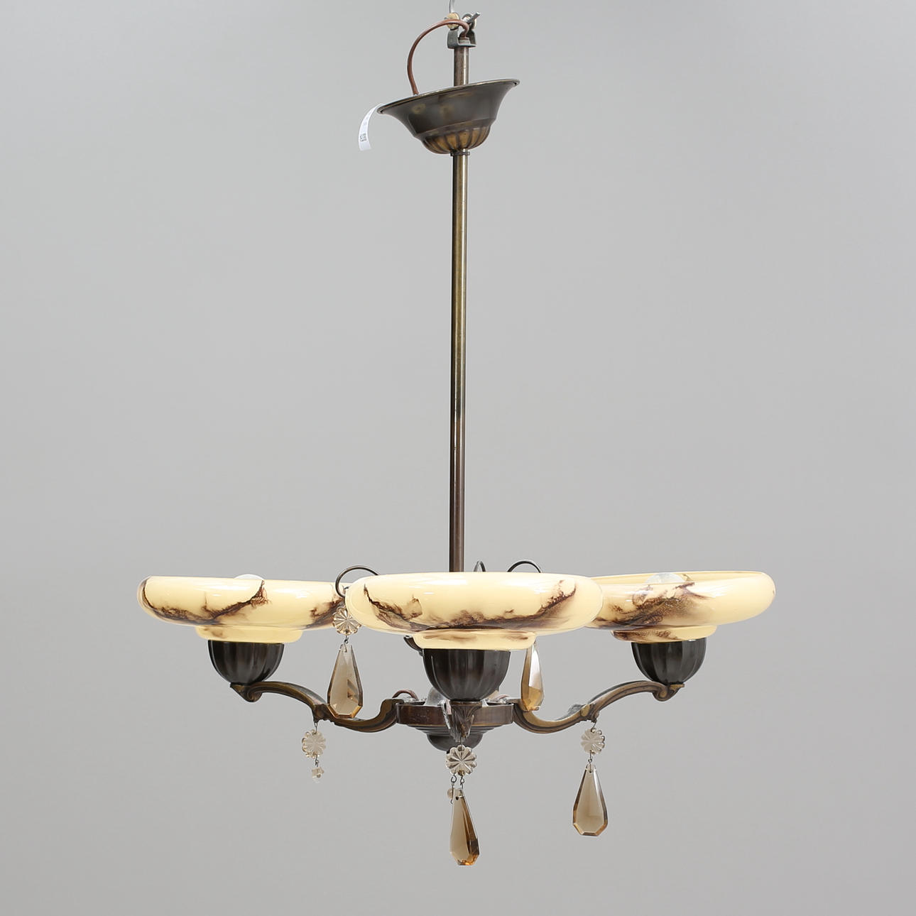 TAKLAMPA, trearmad, 1930/40- tal.