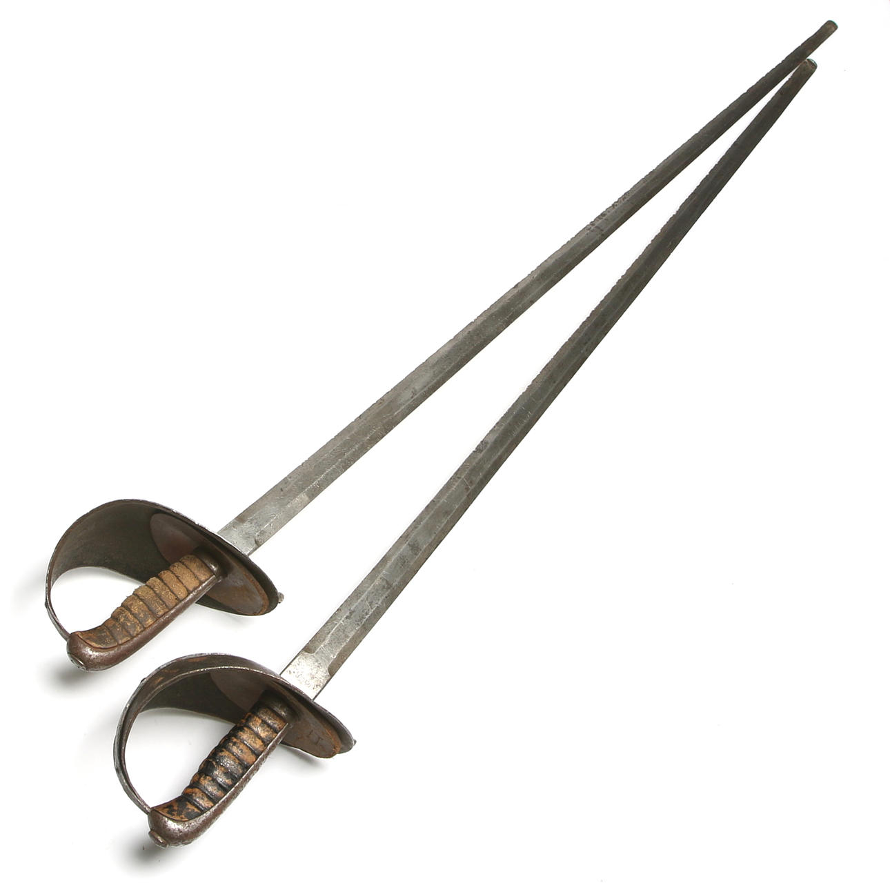 ÖVNINGSSABLAR, ett par, m/1886, Erik Svalling Eskilstuna.