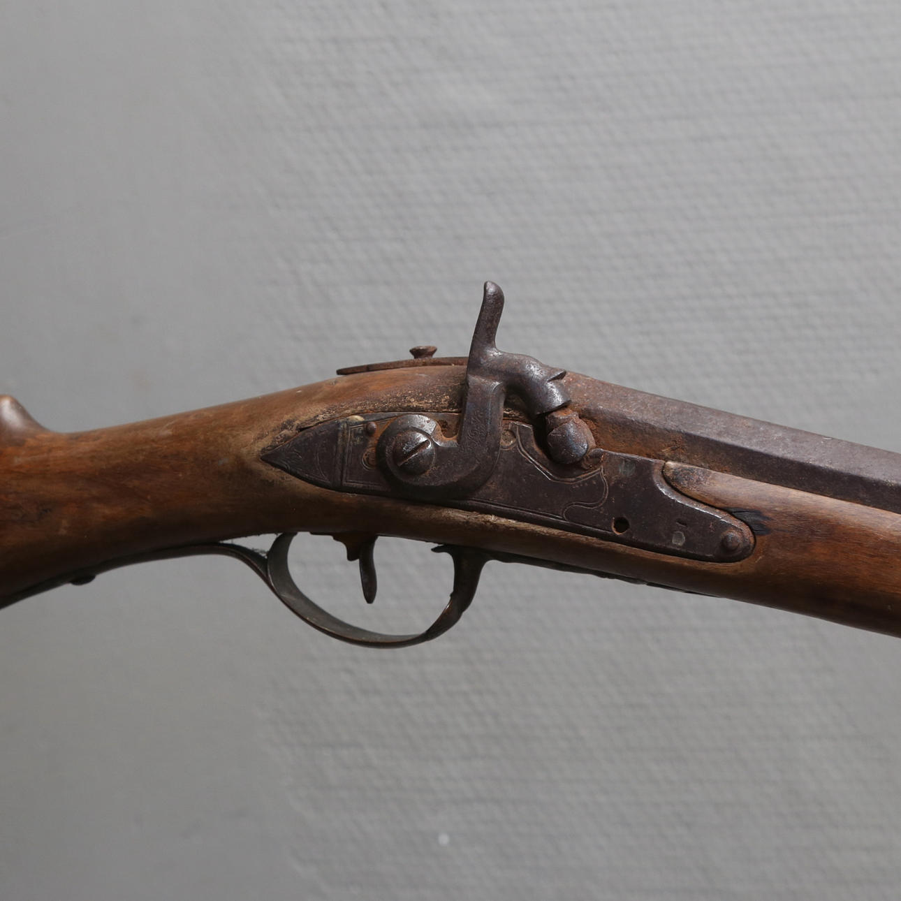 A 19th century slingshot rifle. Weapons & Militaria - Guns & Rifles ...