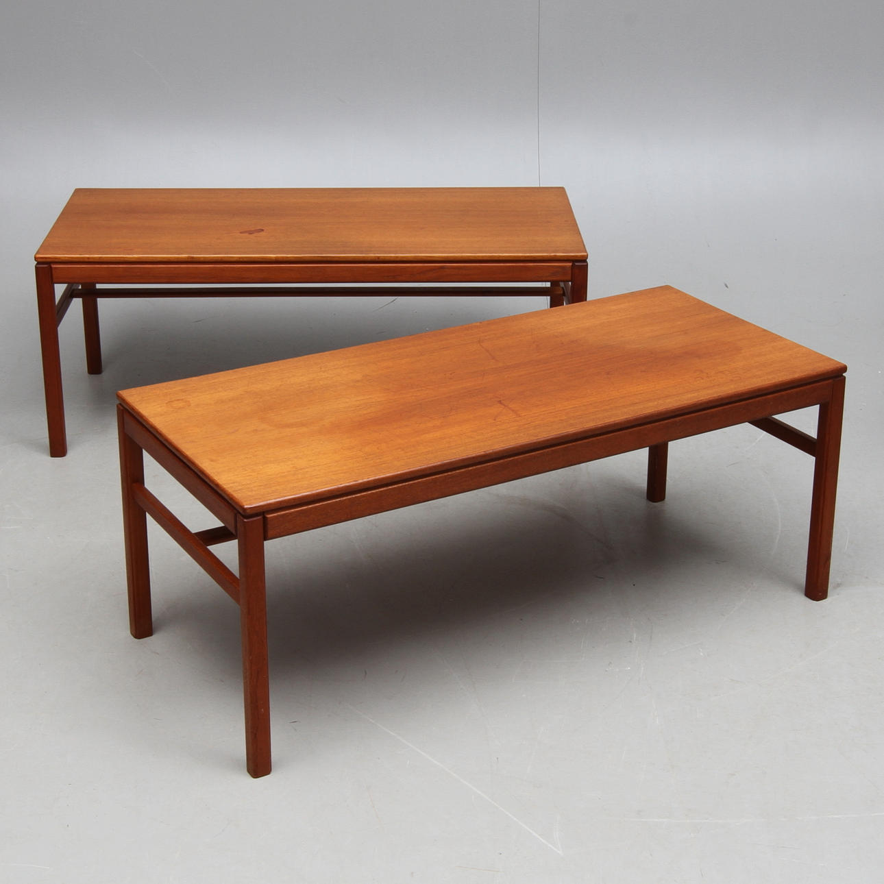 SOFFBORD/SIDOBORD, 2 st, "TV 604", Engström och Myrstrand, Bra bohag, Tingströms, 1960-tal.