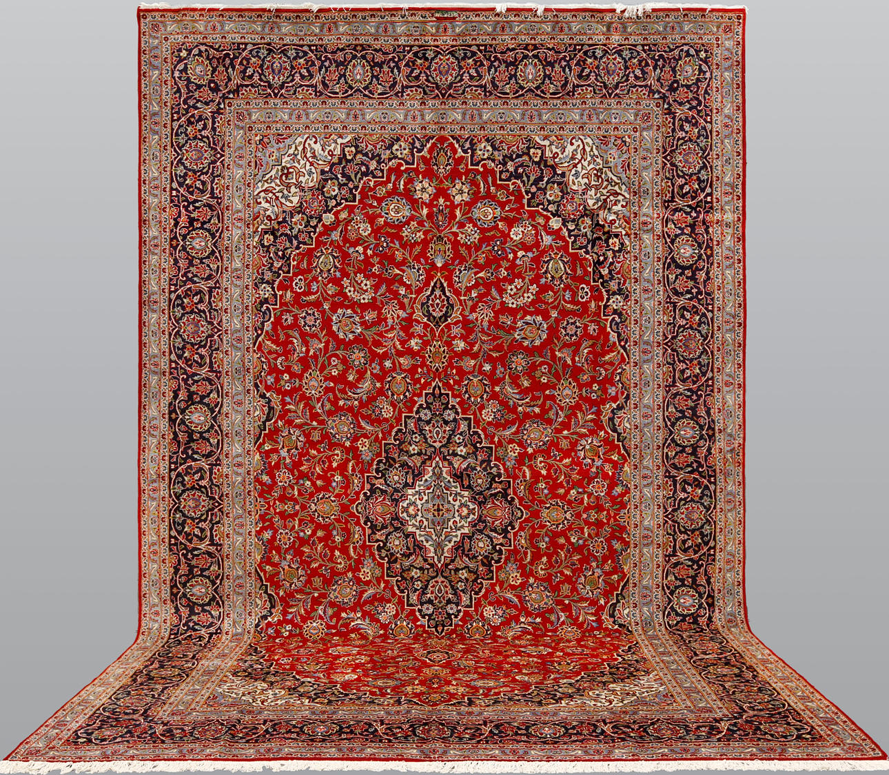 ORIENT CARPET. Keshan, fine, 488 x 294 cm.