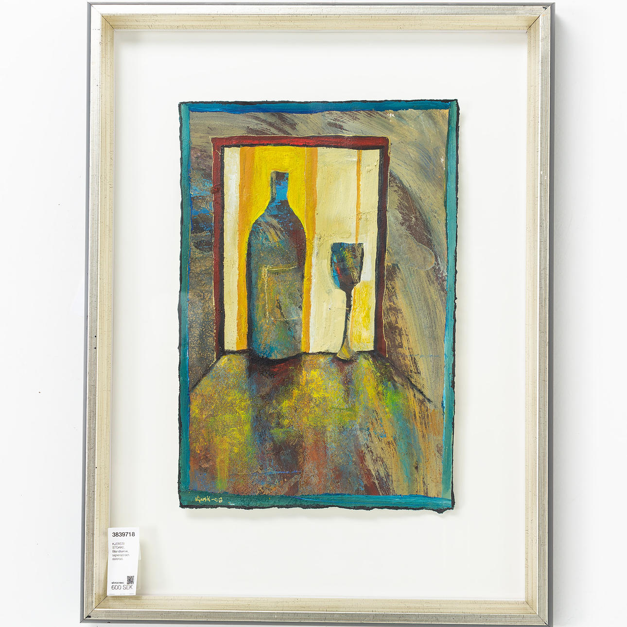 CHERSTI RESHUFFLE. Mixed media, signed and dated.