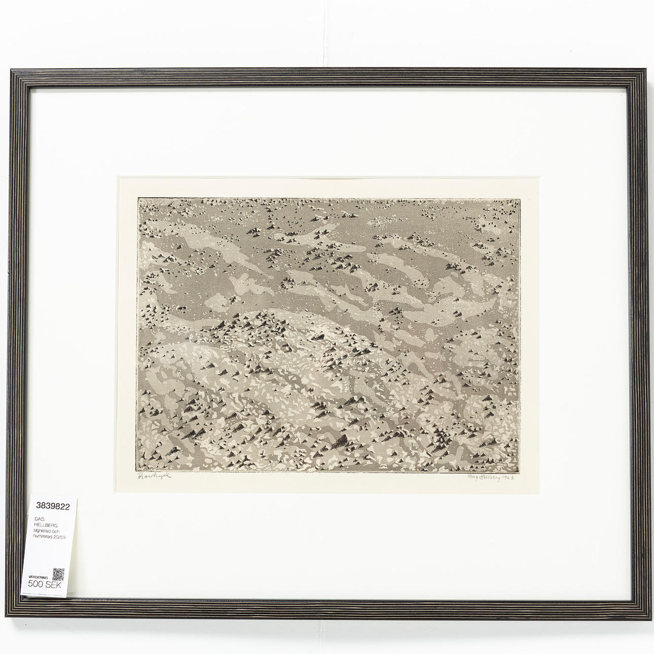 DAG HELLBERG, signerad.