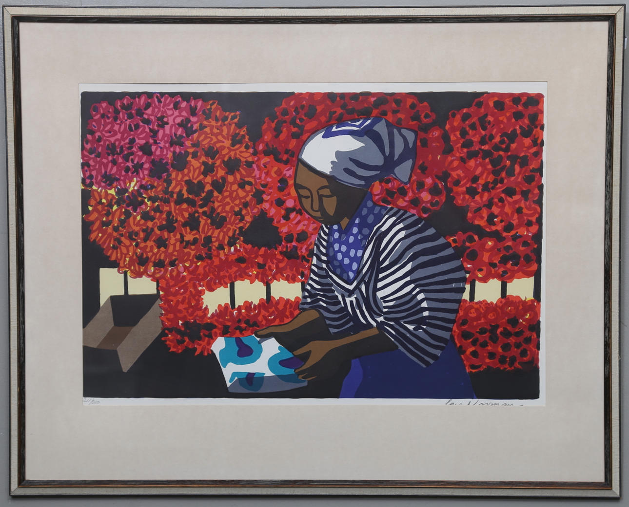 LARS NORRMAN. Färglitografi, signerad.och numrerad 211/310.