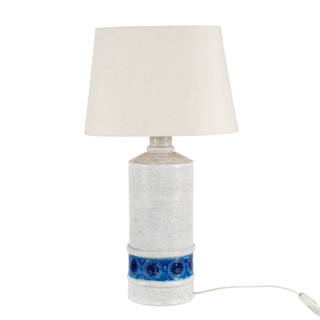 A ceramic table lamp, Bitossi, Italy.