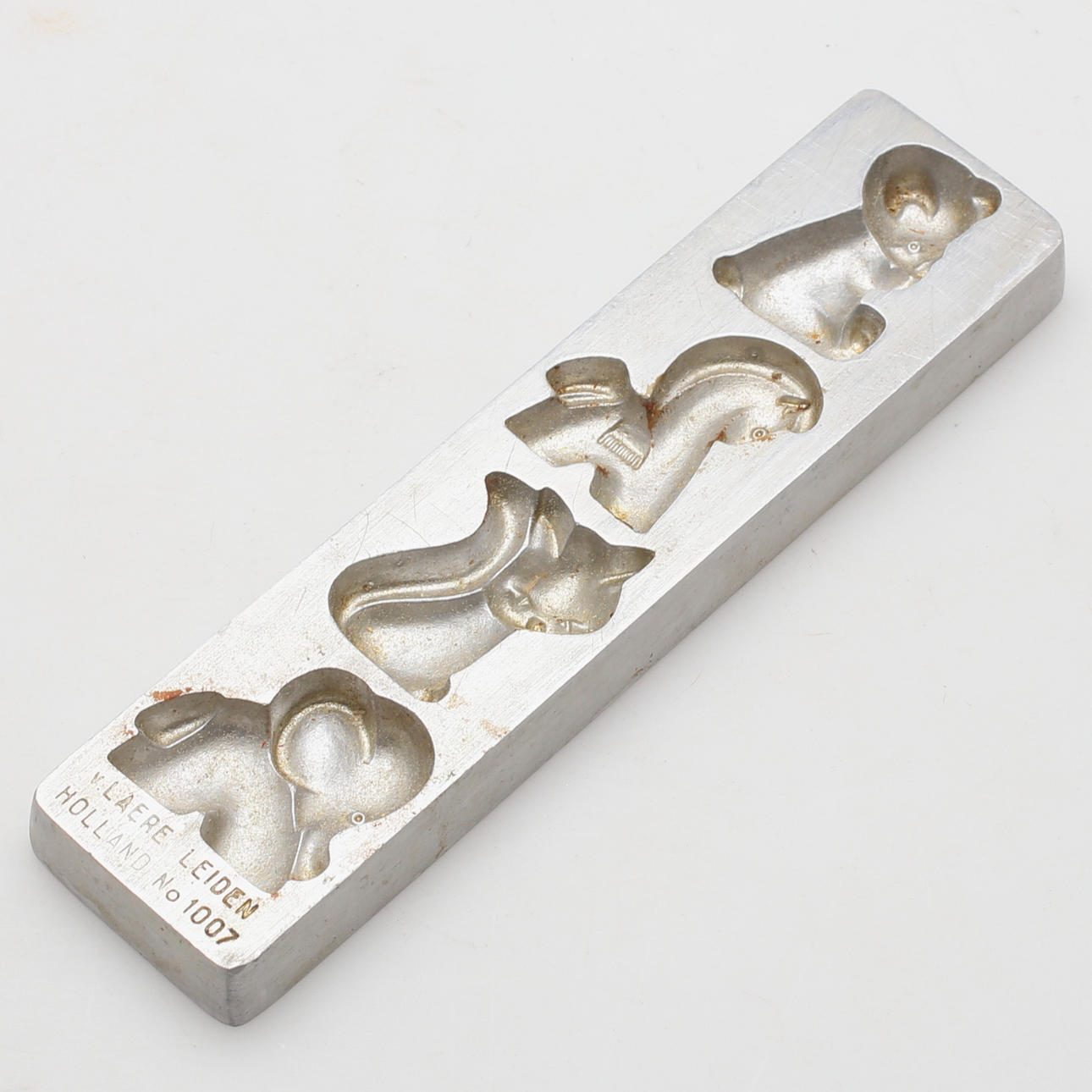 MARSIPAN/BAKFORM, aluminium, Gebroeders Van Laere, Holland, troligen ca 1952.