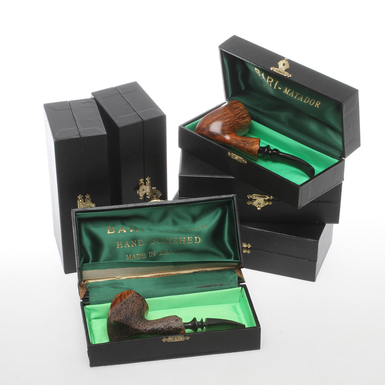 PIPES, 7 pcs, Bari Matador, Denmark.