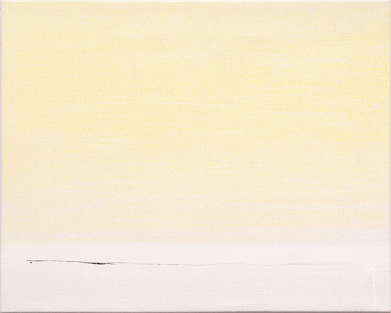 ARNE OLSON. Akryl på duk.