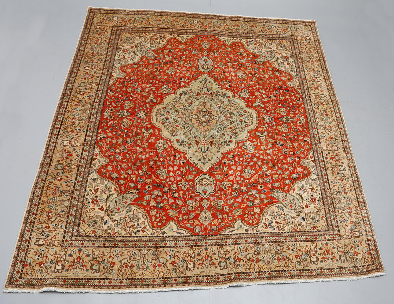 A CARPET, TABRIZ, 259 x 289.