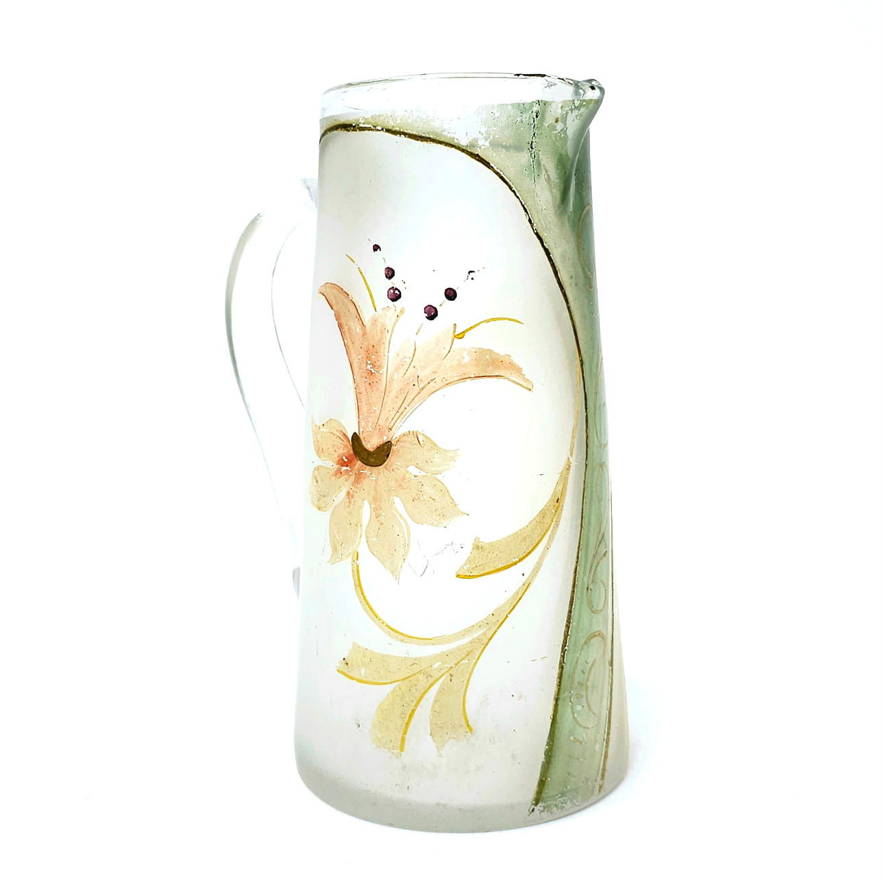 30-40'S GLASS JUG.