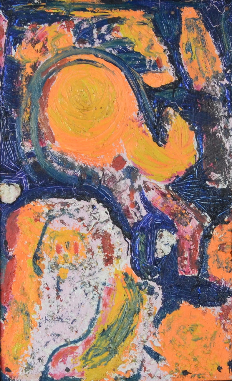 JÖRGEN NASH. Olja på pannå.