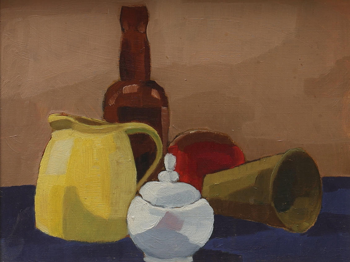 OKÄND KONSTNÄR. oil on panel, still life, unsigned.