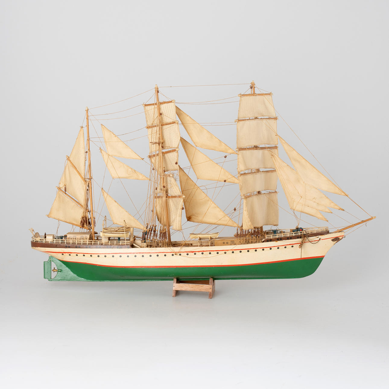 Schiffsmodell der Gorch Fock, Mitte 20.Jh.