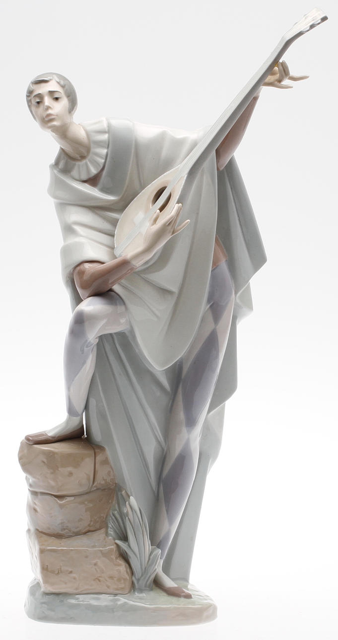 FIGURIN, porslin, Lladro, Spanien.