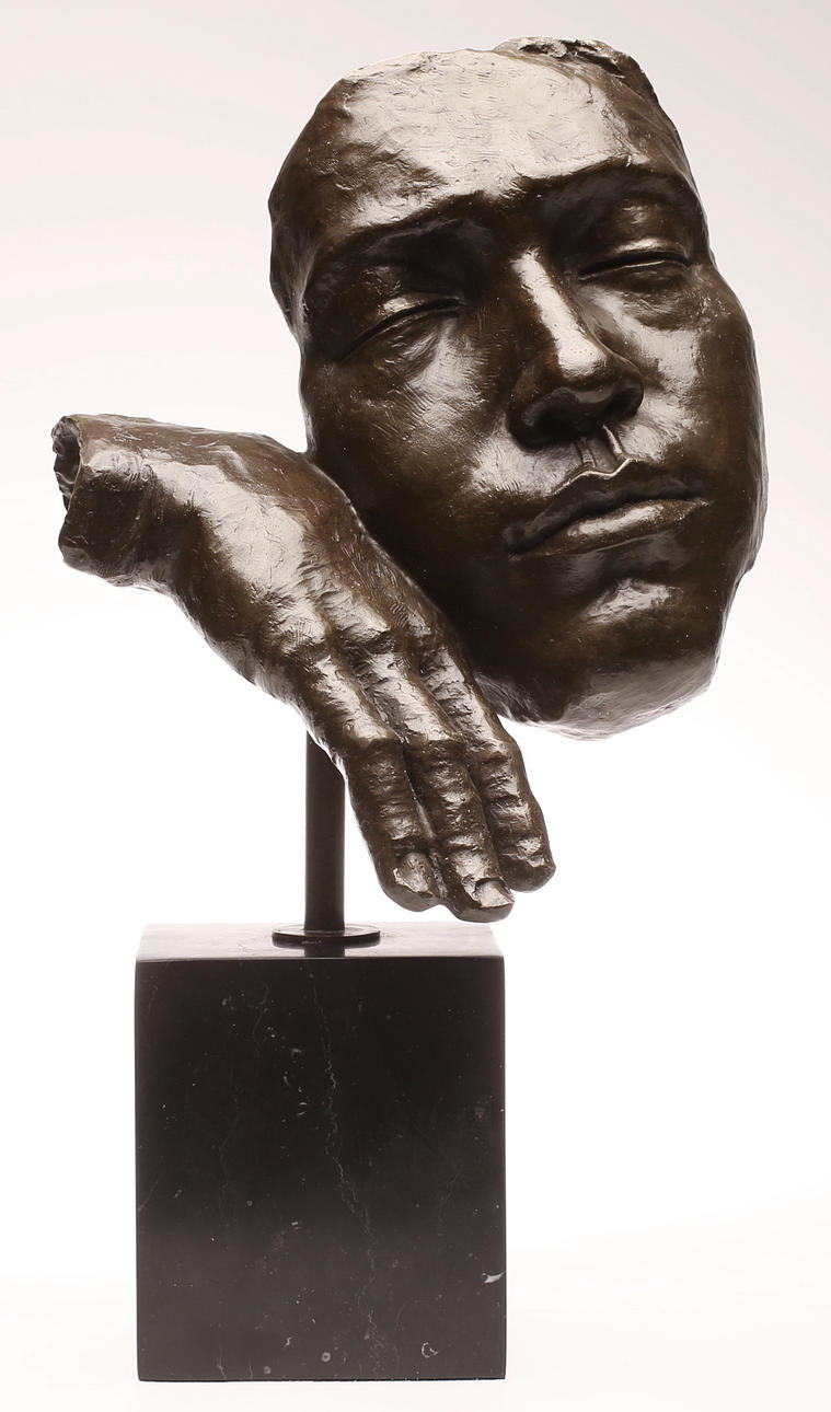 SALVADOR DALI (1904-1989). EFTER. Den sovande.