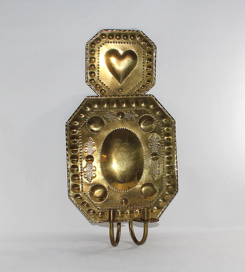 LJUSPLÅT, mässing Svensk.