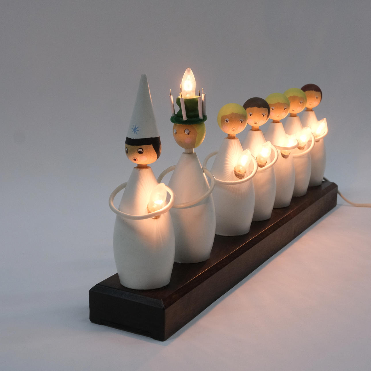 ADVENTSLJUSSTAKE, LUCIATÅG, DESIGN STEN BENGTSSON.