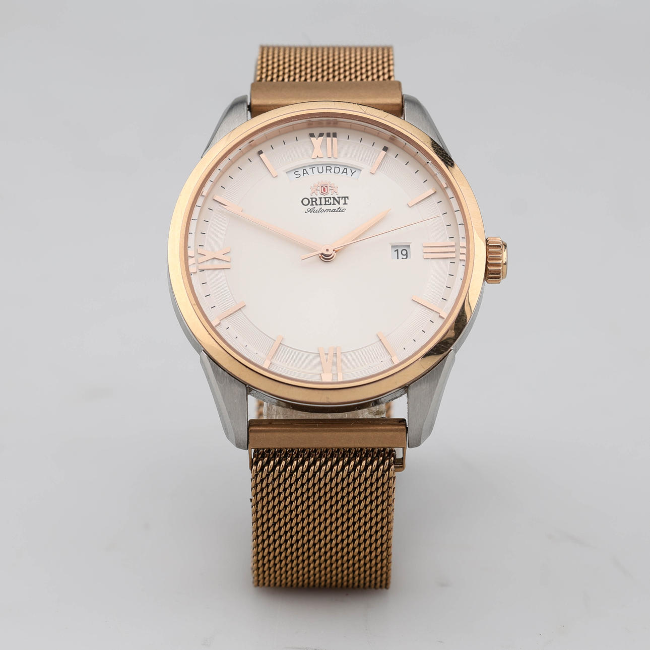 ORIENT, wristwatch, steel, automatic assignment, date, day, Japan.