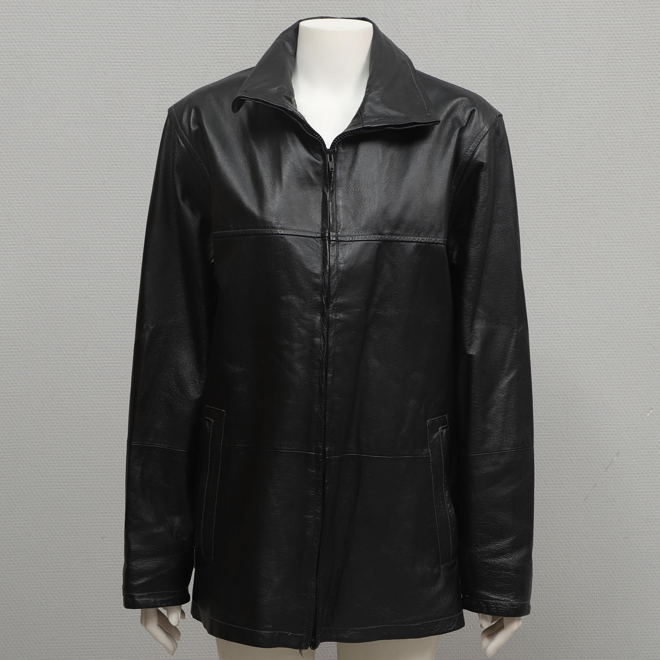 LEDERJACKE, Svinnappa, Santino, Größe 46.