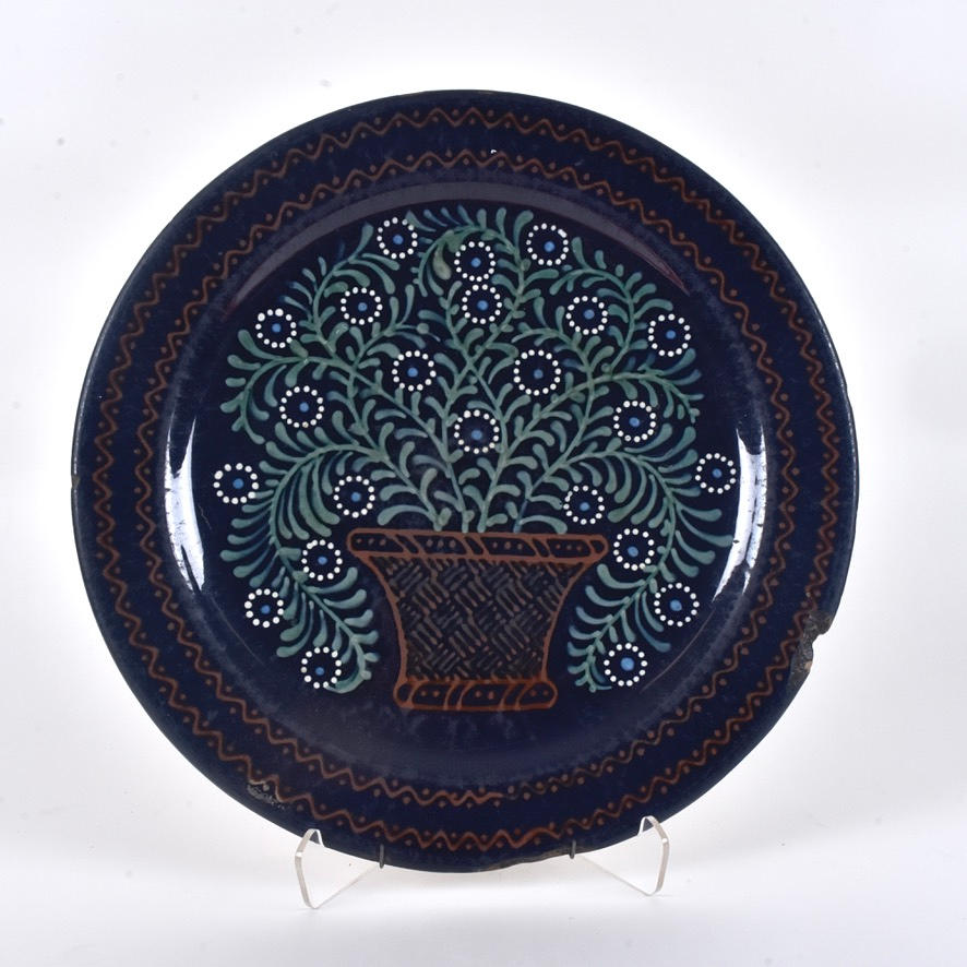 Schale aus Feuerstein, frühes 20. Jahrhundert.