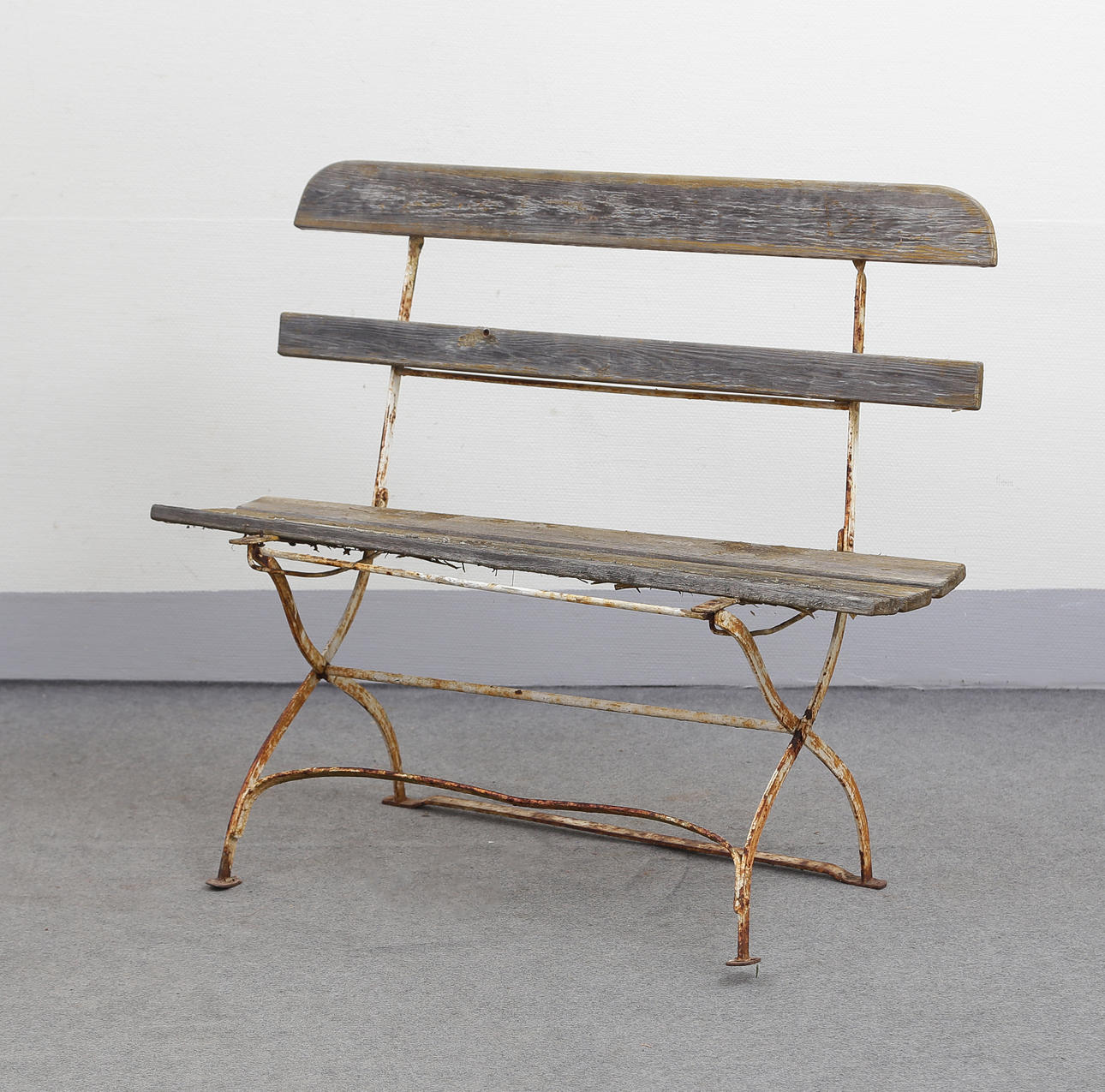 LITEN TRÄDGÅRDSSOFFA/CAFESOFFA.