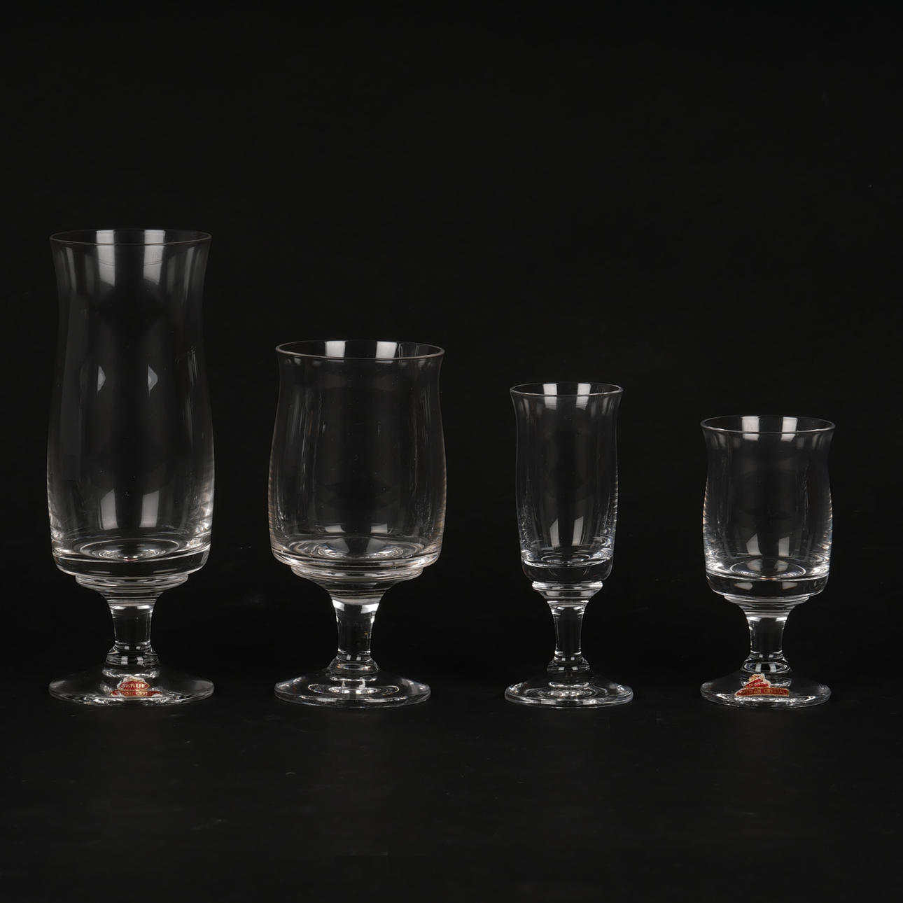GLASS TABLEWARE, 33 pieces, Skruf.