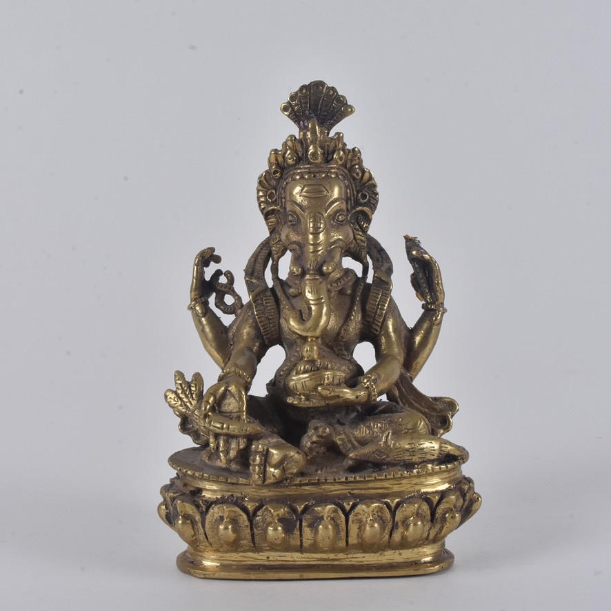 SHIVA, messinki, Intia, 1900-luku.