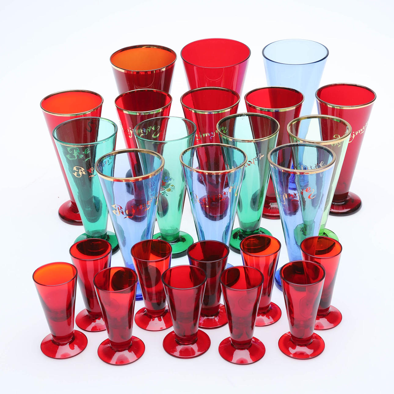 REIJMYRE, „TOSCA“ 15 stk, SNAPGLAS 10 stk.